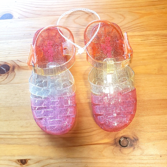 Osh Kosh b'gosh jelly sandals NEW - Picture 2 of 5